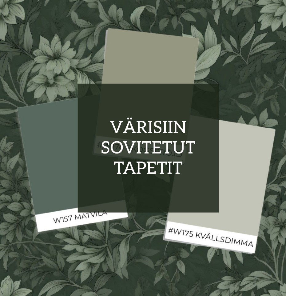 Värikoordinoituja tapetteja